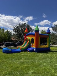 IMG 7533 1685412096 Rainbow Bounce N’ Slide (Can Be Used Wet Or Dry)